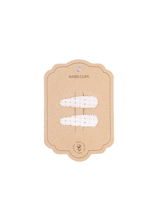 Mrs Ertha Hair Clips - Organic Squares