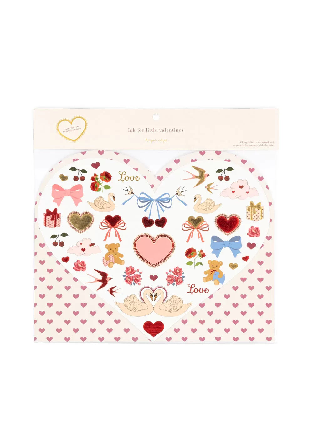 Konges Slojd Valentines Tattoos - Red