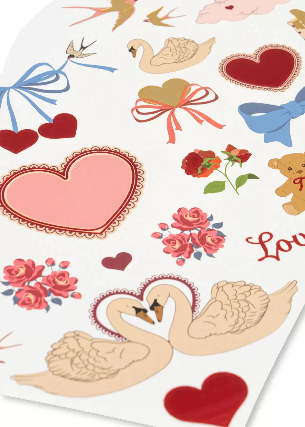 Konges Slojd Valentines Tattoos - Red
