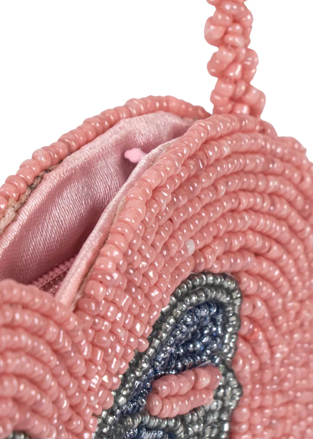 Konges Slojd Beaded Heart Bag - Amarena