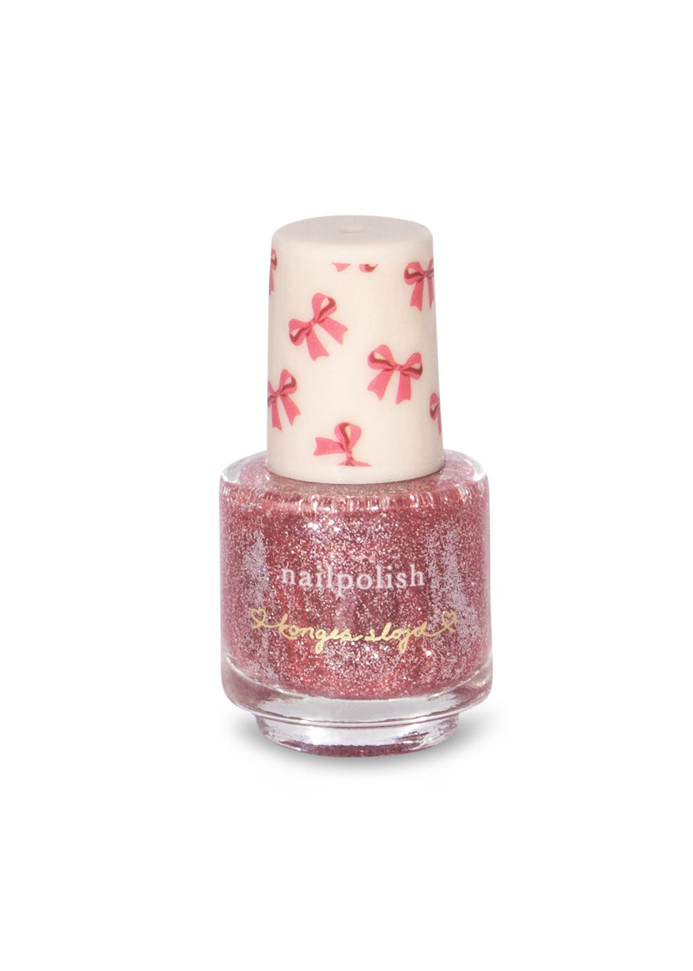 Konges Slojd Twinkle Peel Off Nail Art - Amour Pink