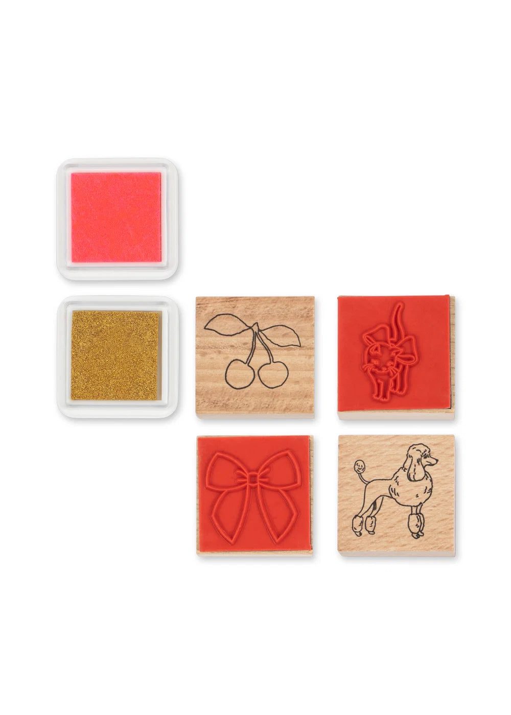 Konges Slojd Creative Art Caddy - Glitter Rose