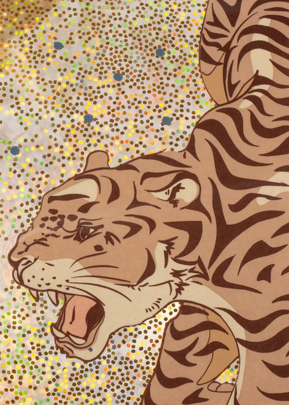 Konges Slojd - GLITTER JUMP BALL Tiger