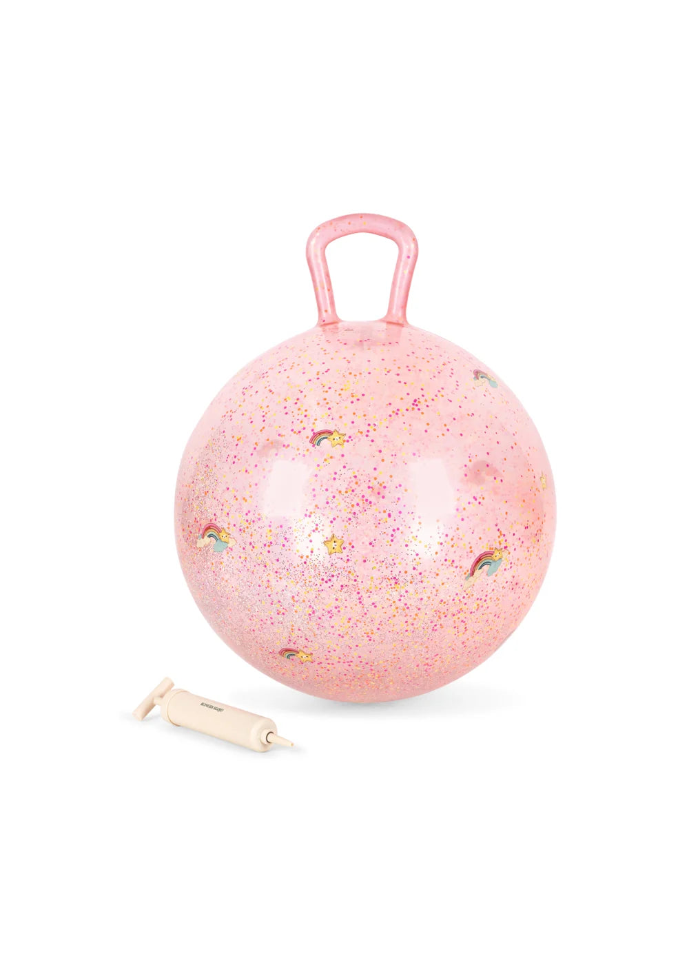 Konges Slojd - GLITTER JUMP BALL Rainbow