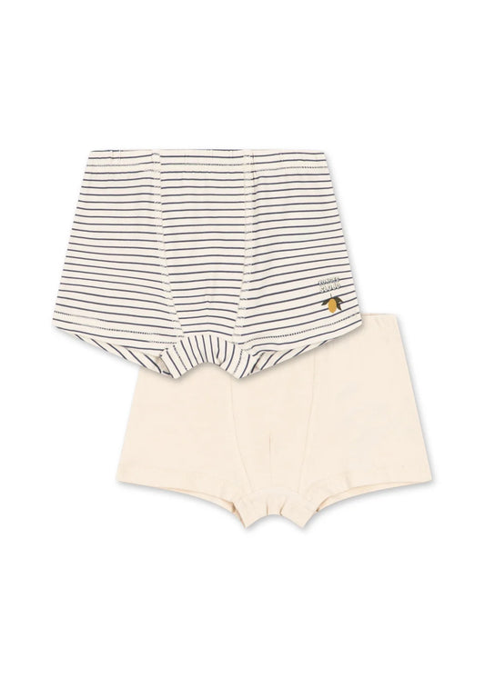 Konges Slojd Basic 2 pack boxers - blue stripe