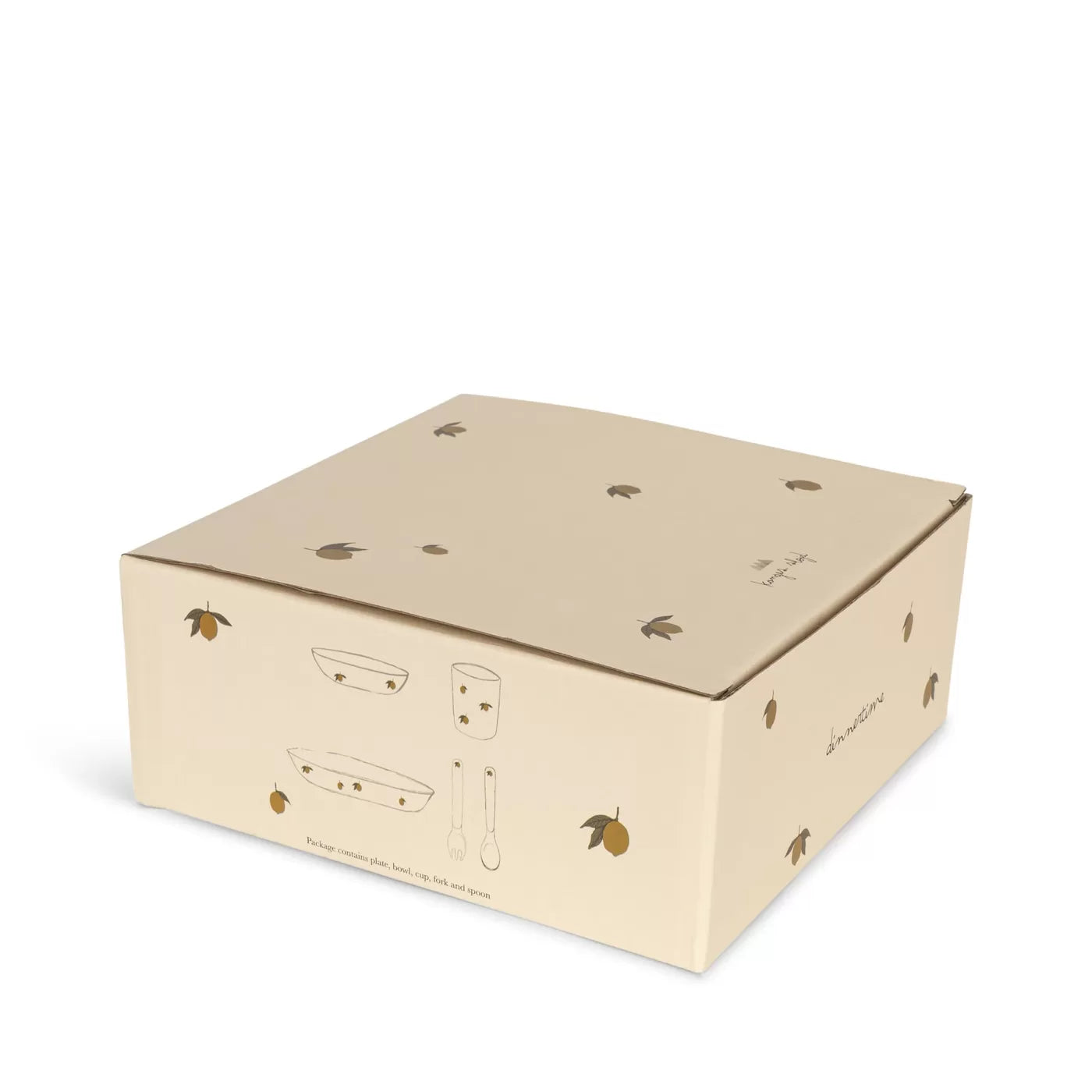 Konges Slojd PLA Dinner Set - Lemon