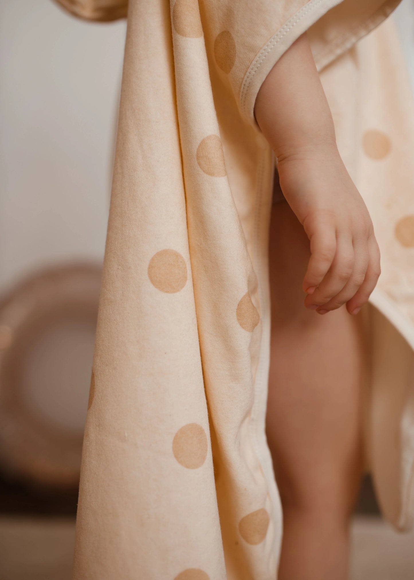 Mrs Ertha Ponchies - Blush Dots