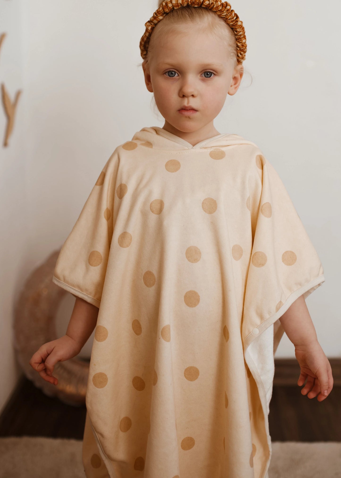 Mrs Ertha Ponchies - Blush Dots