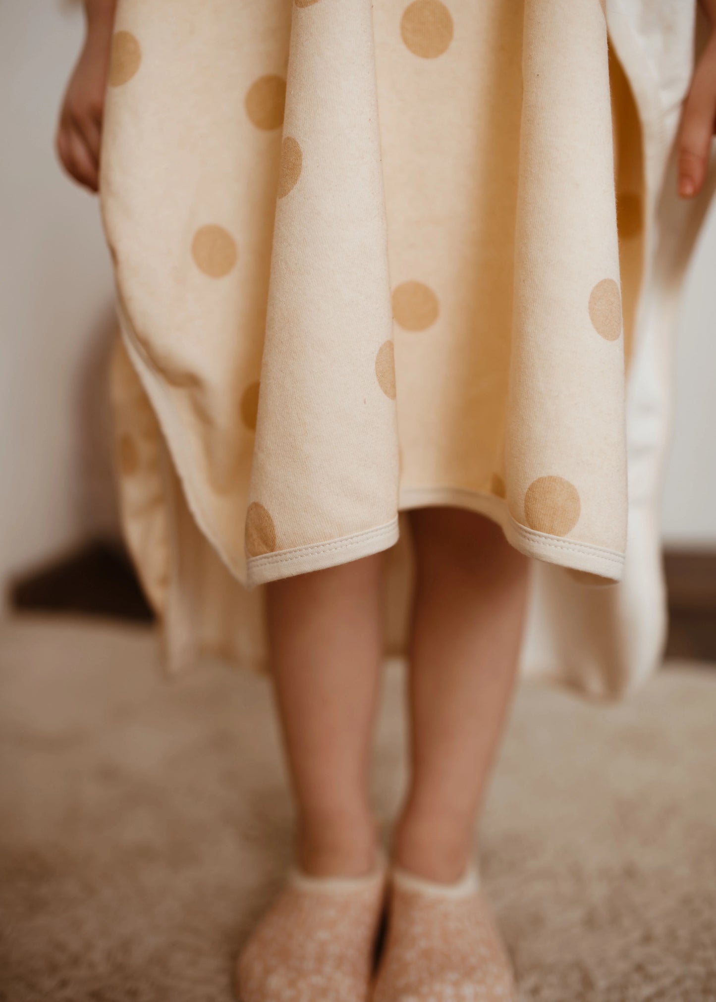 Mrs Ertha Ponchies - Blush Dots