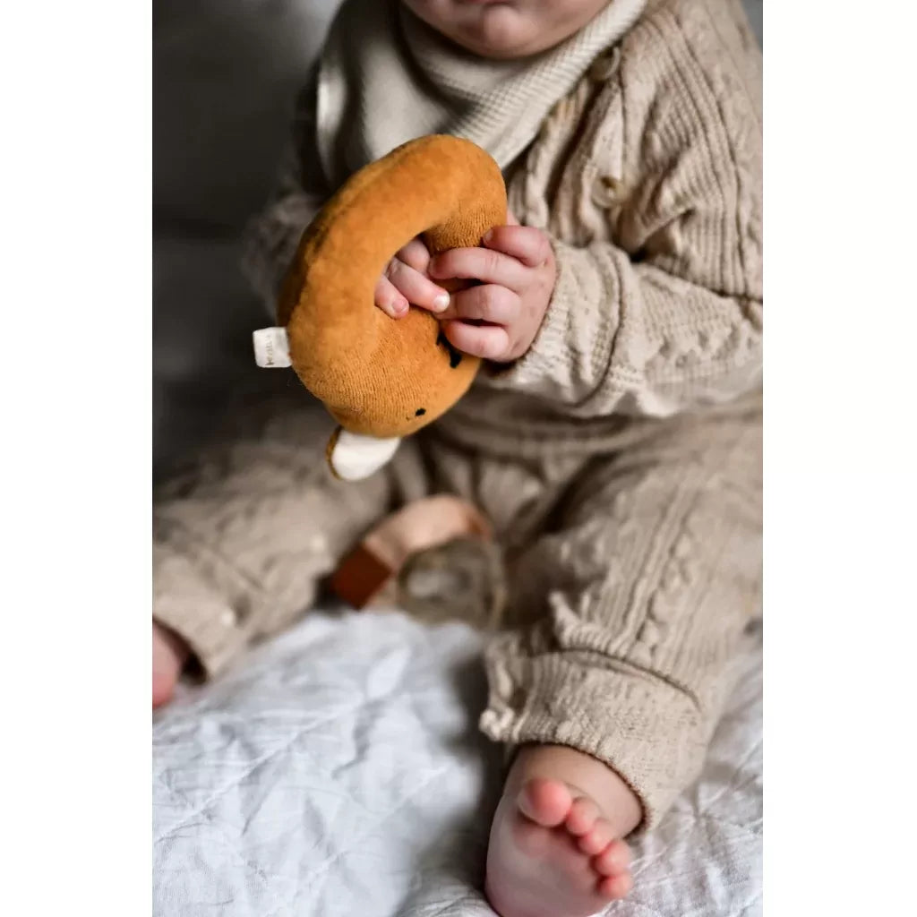 Fabelab Rattle - Bear - Organic