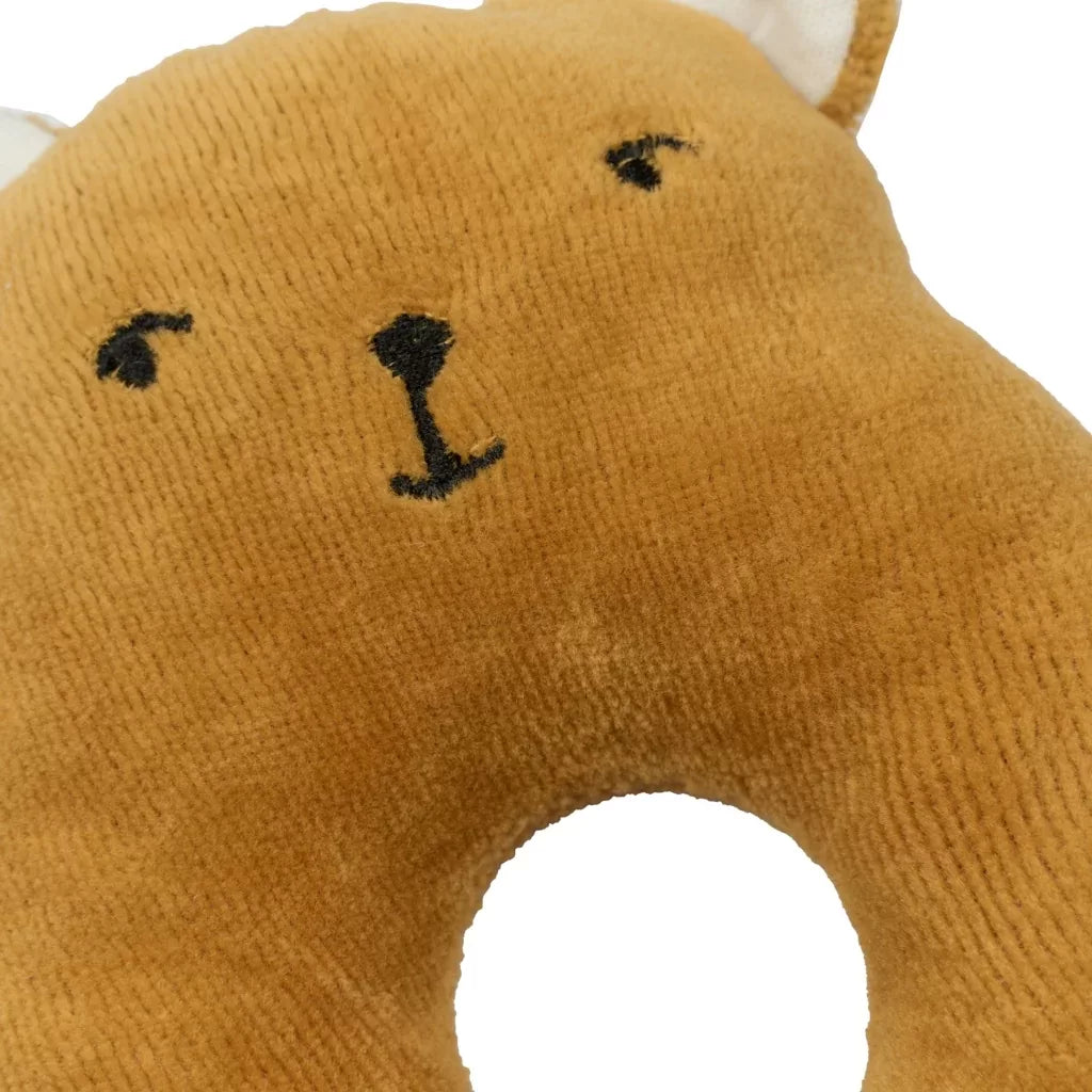 Fabelab Rattle - Bear - Organic