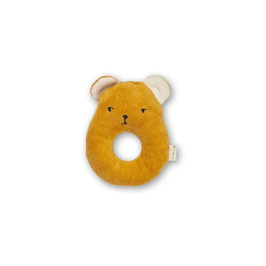 Fabelab Organiskās kokvilnas grabulis - Bear