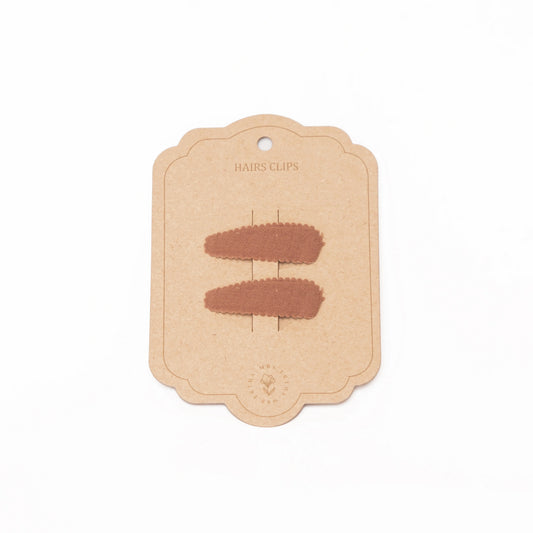 Mrs Ertha Hair Clips - Rusted