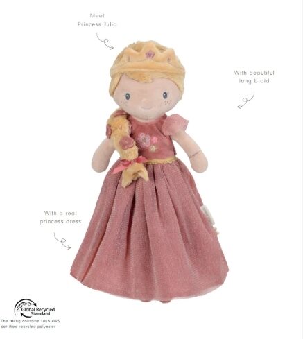 Little Dutch Cuddle Doll Princess Julia - 35cm