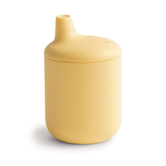 Mushie silikona Sippy Cup Pale Daffodil