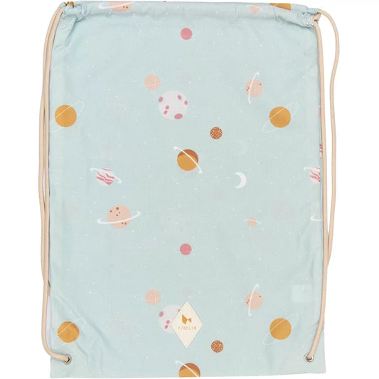 Fabelab STRING BAG - PLANETARY - COTTAGE BLUE