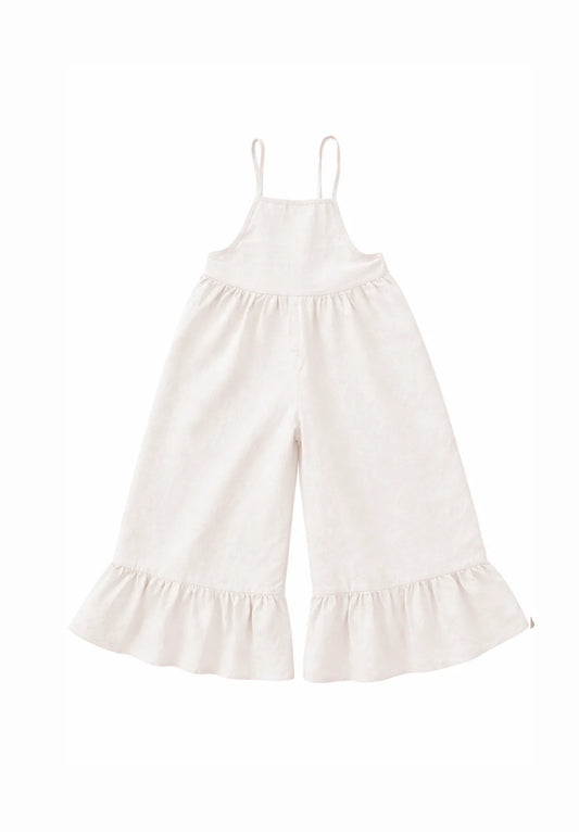 Mrs Ertha Lily Jumpsuit - Vanilla