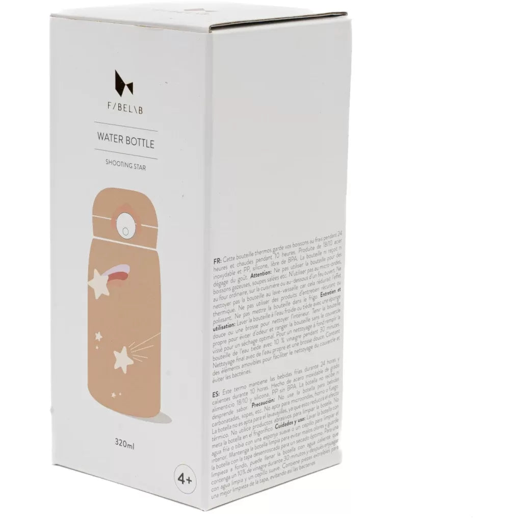 Fabelab WATER BOTTLE -  SHOOTING STAR - CARAMEL