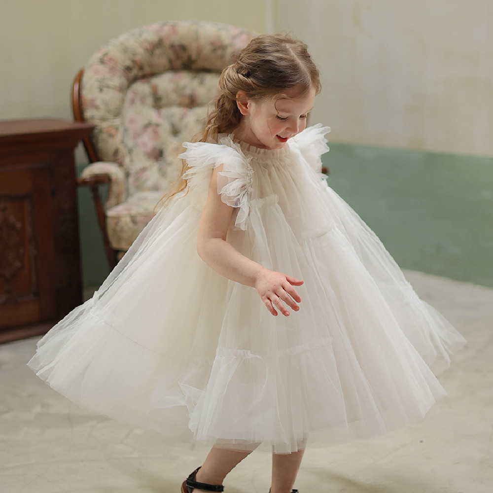 Annie & Charles® handmade tulle dress - White