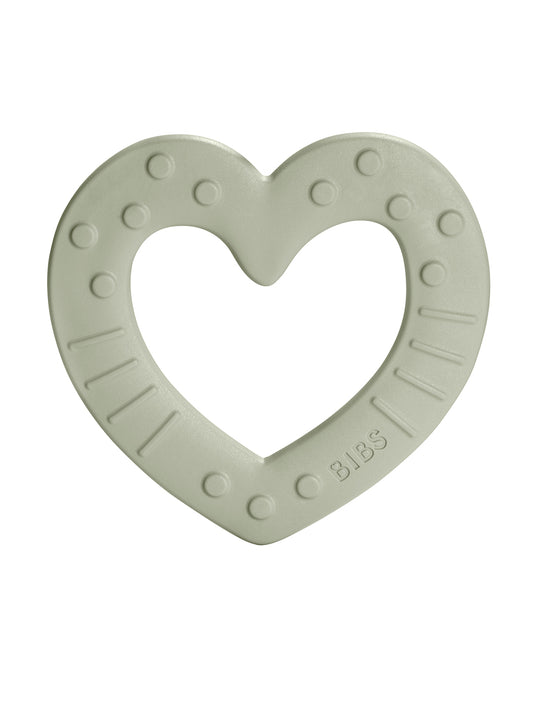 BIBS Baby Bitie Heart - Sage