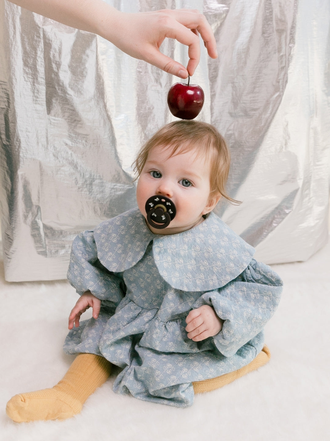 BIBS Retro Holiday Colour Round Pacifiers 2pcs - Bow