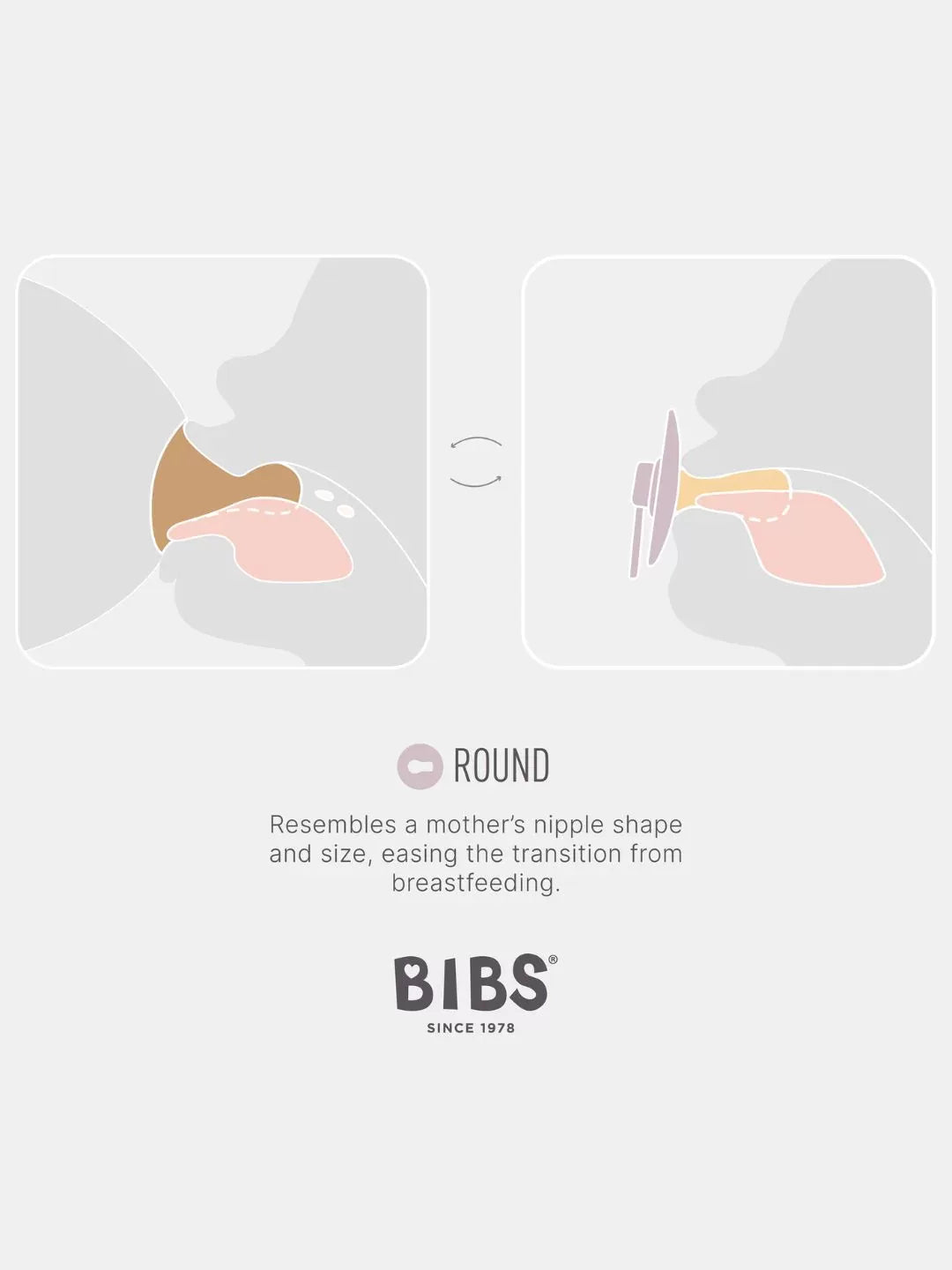 BIBS Baby Glass Bottle 120ml - Sage