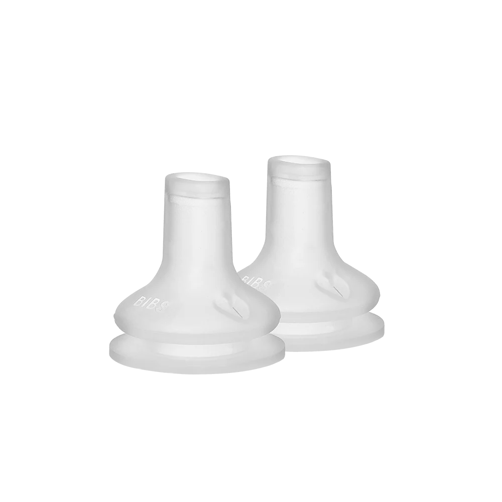 BIBS Baby Bottle Spout Silicone 2 pack