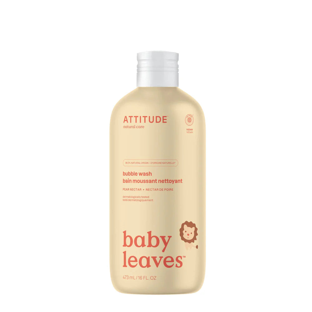 Attitude Baby Bubble Wash - Pear Nectar