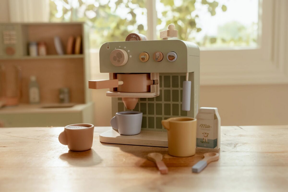 Little Dutch Coffee Machine Set FSC