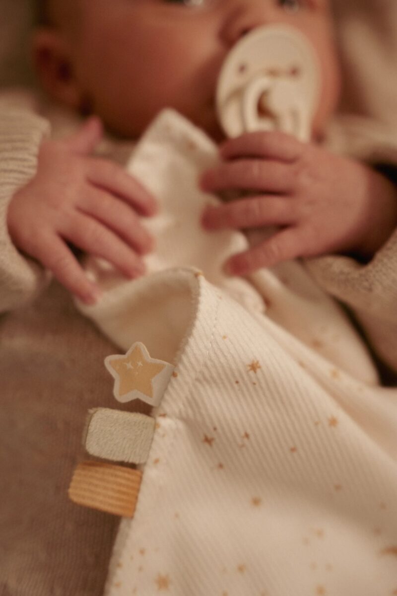 Little Dutch Cuddle Cloth with Teething Ring ´Newborn Naturals´ GRS