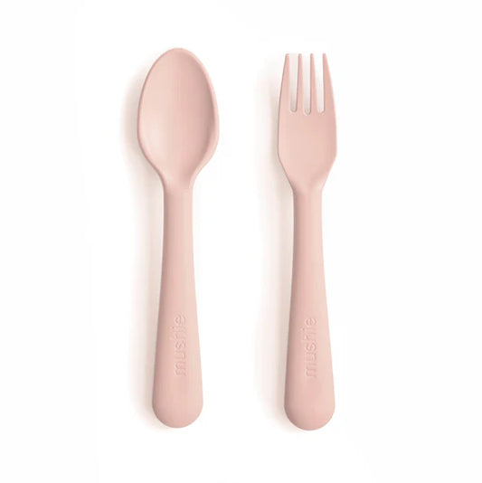 Mushie Kids Cutlery - Blush