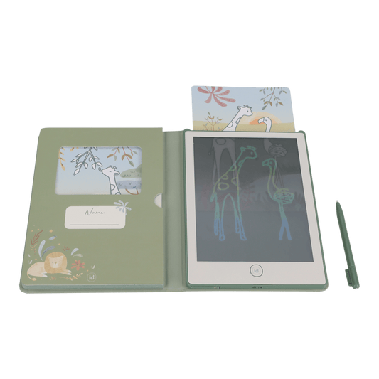 Little Dutch Drawing Tablet digital ´Safari Friends Green´