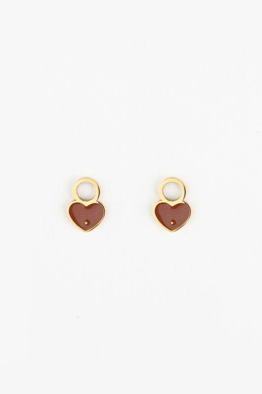 Charms - Tiny Heart: Tiny Heart / Pair of Charms
