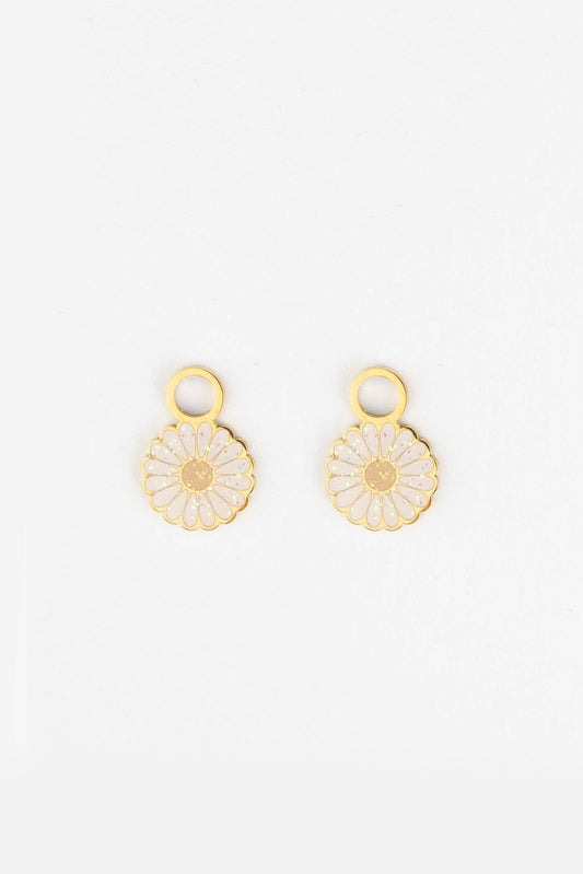 Charms - Golden Daisy: Golden Daisy / Pair of Charms
