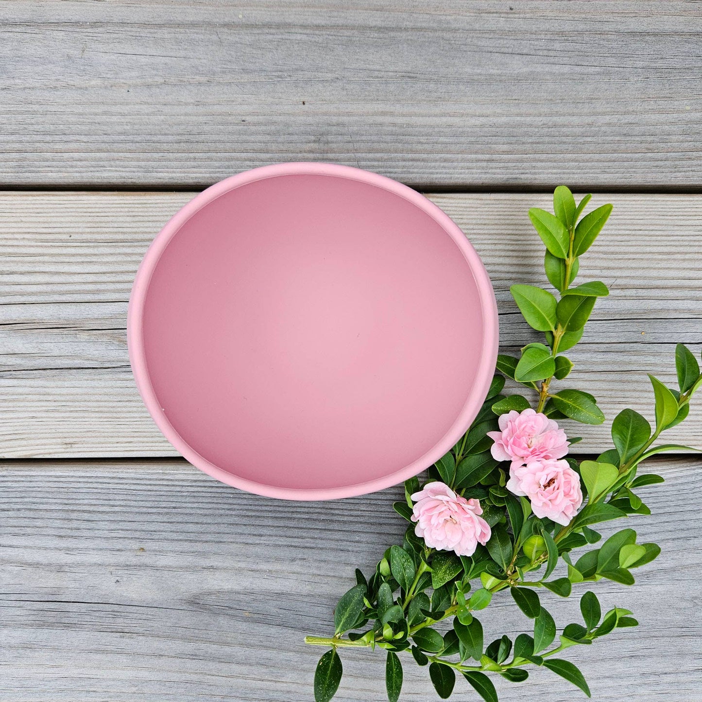 Bowl Silicone Dusty Rose