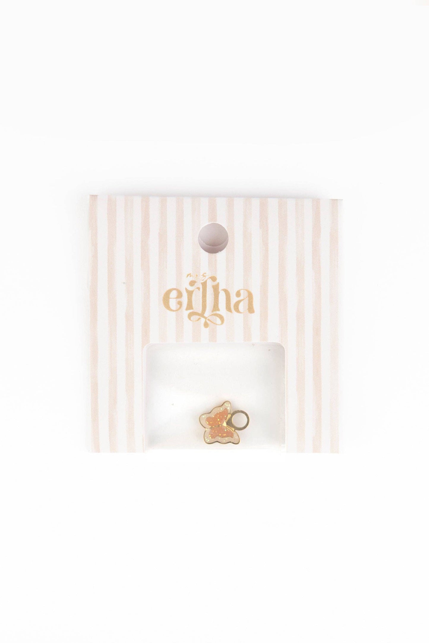 Piekariņi - Glitter Butterfly 2gb (Apzeltīti)