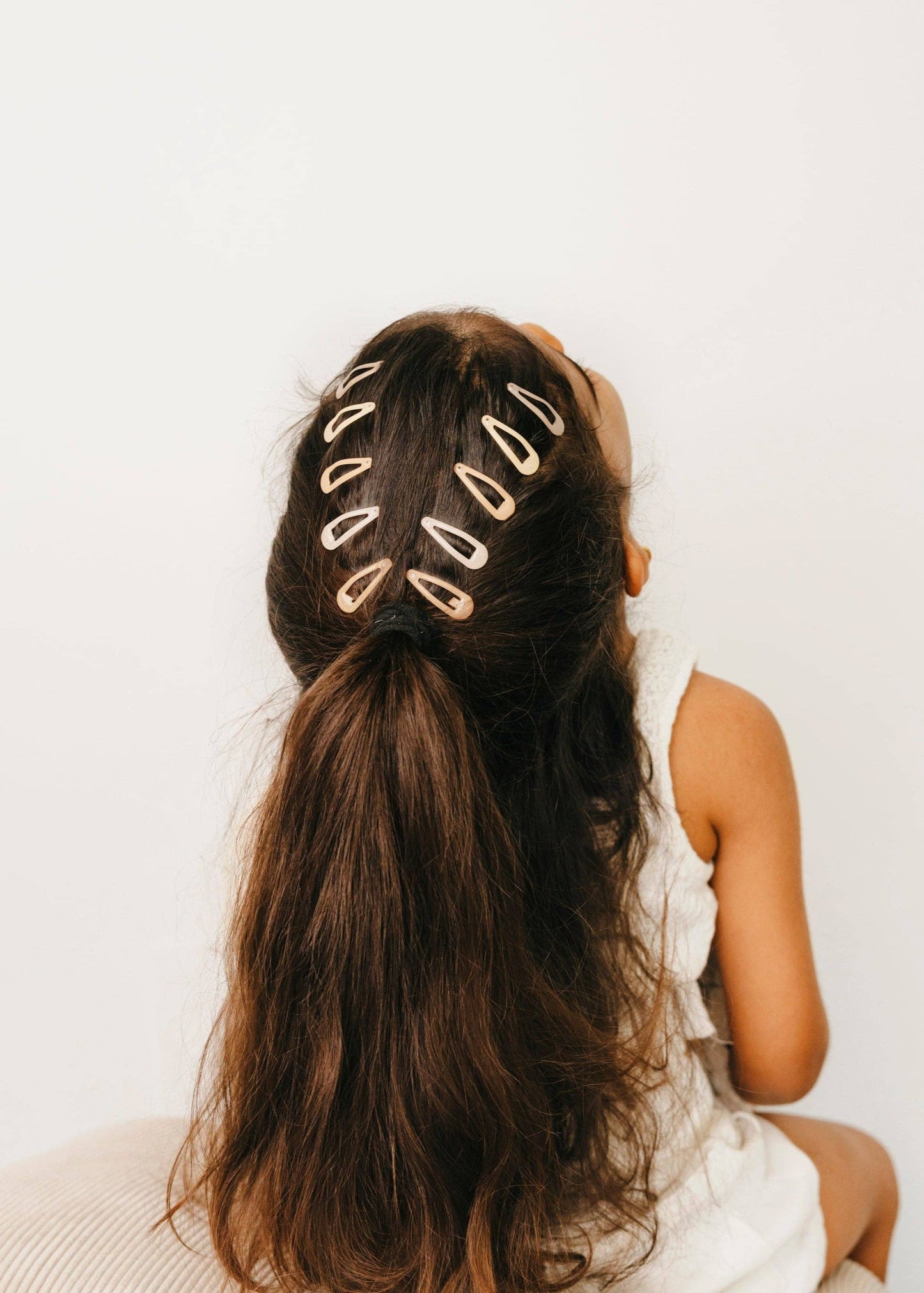 Glitter Mini Hair Clips - Multicolor