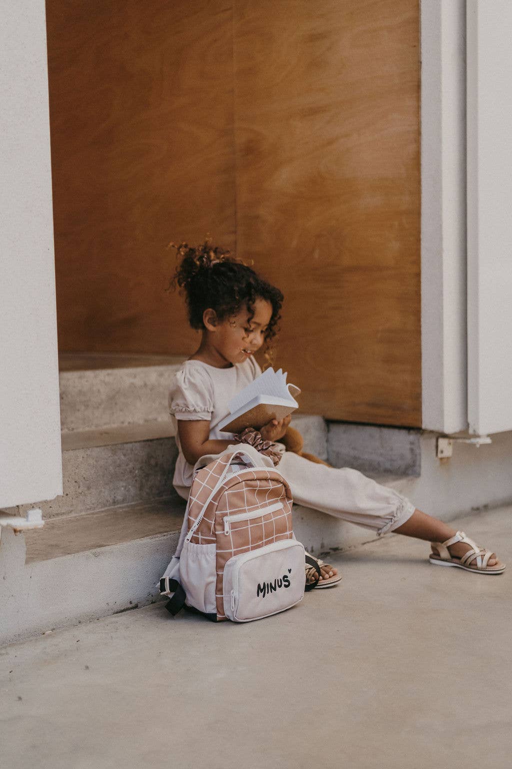 Preschool bag - Milo - caramel