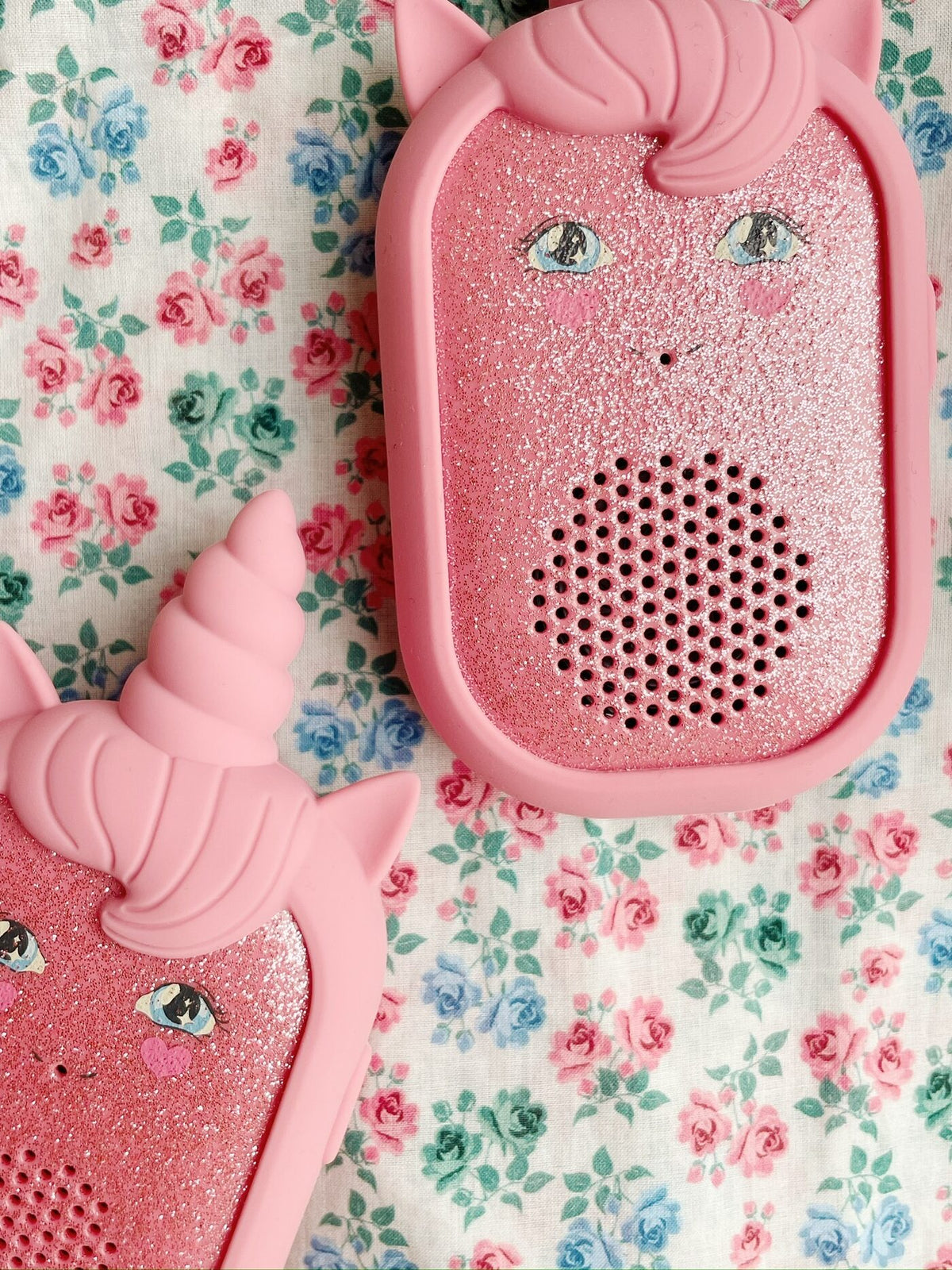 Konges Slojd GLITTER UNICORN WALKIE TALKI Pink
