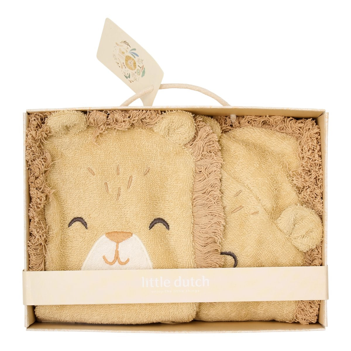Little Dutch Gift Box Organic cotton ´Safari Leo´