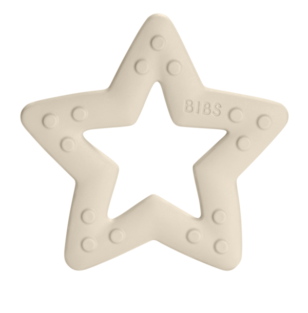 BIBS Teether Star Ivory