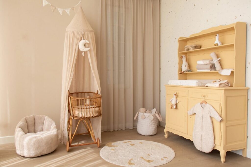 Little Dutch baldahīns gultiņai “Pure Soft Beige”