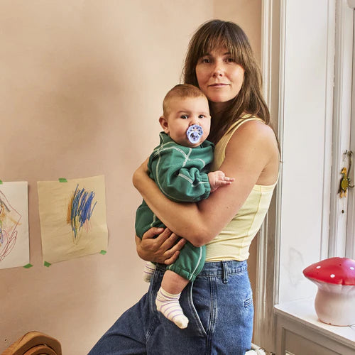 BIBS x Liberty Knupīši 6–18 mēn. – Chloe Meadow Ivory Mix