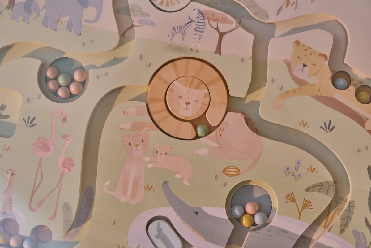 Little Dutch Magnetic Maze  ́Safari Friends ́ FSC