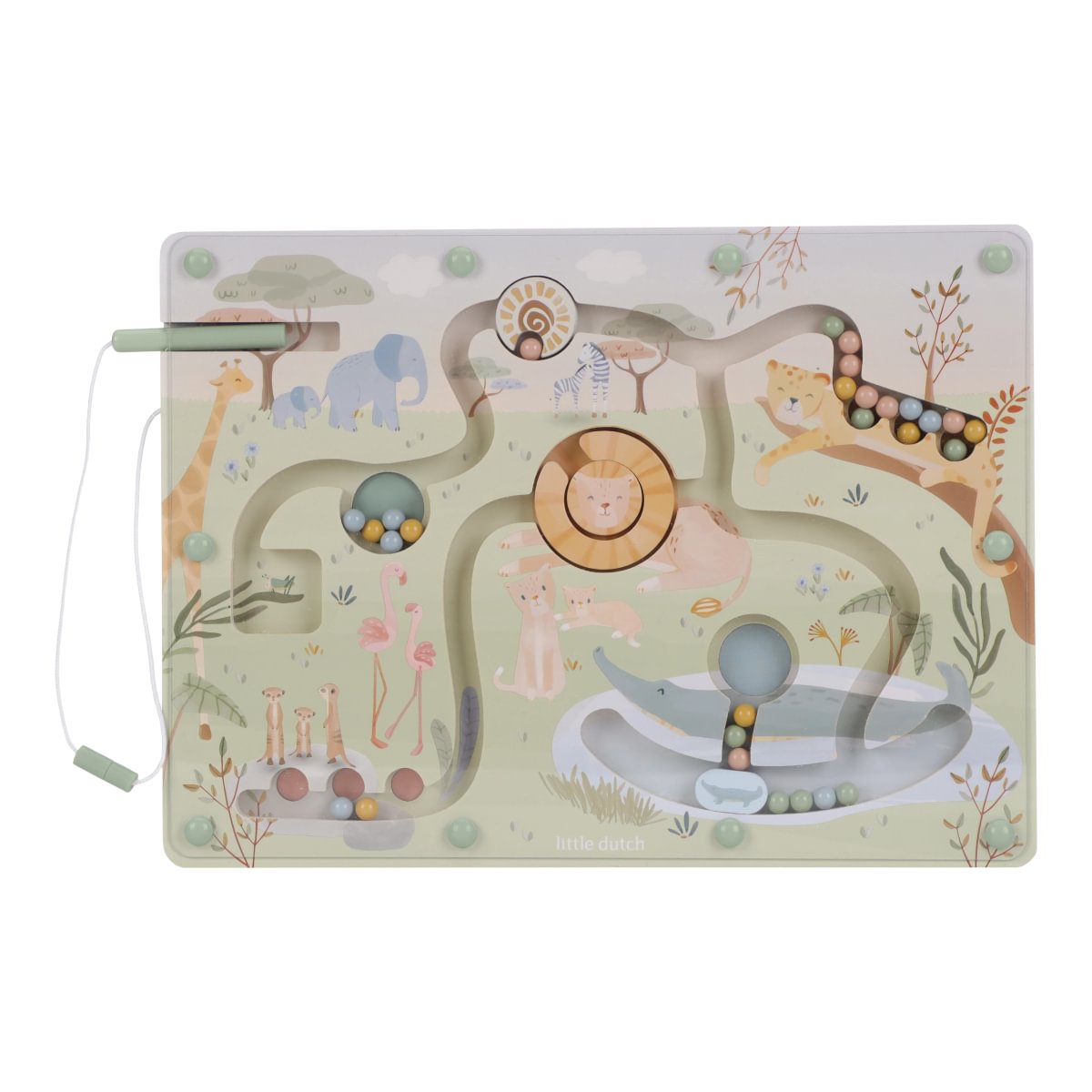 Little Dutch Magnetic Maze  ́Safari Friends ́ FSC