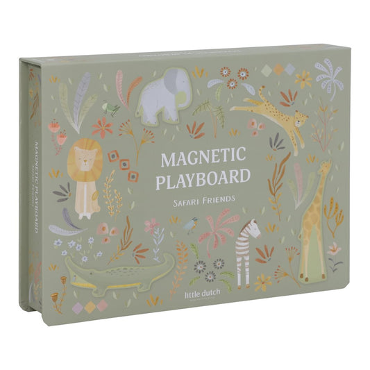 Little Dutch Magnetic Play Board ´Safari Friends´ FSC