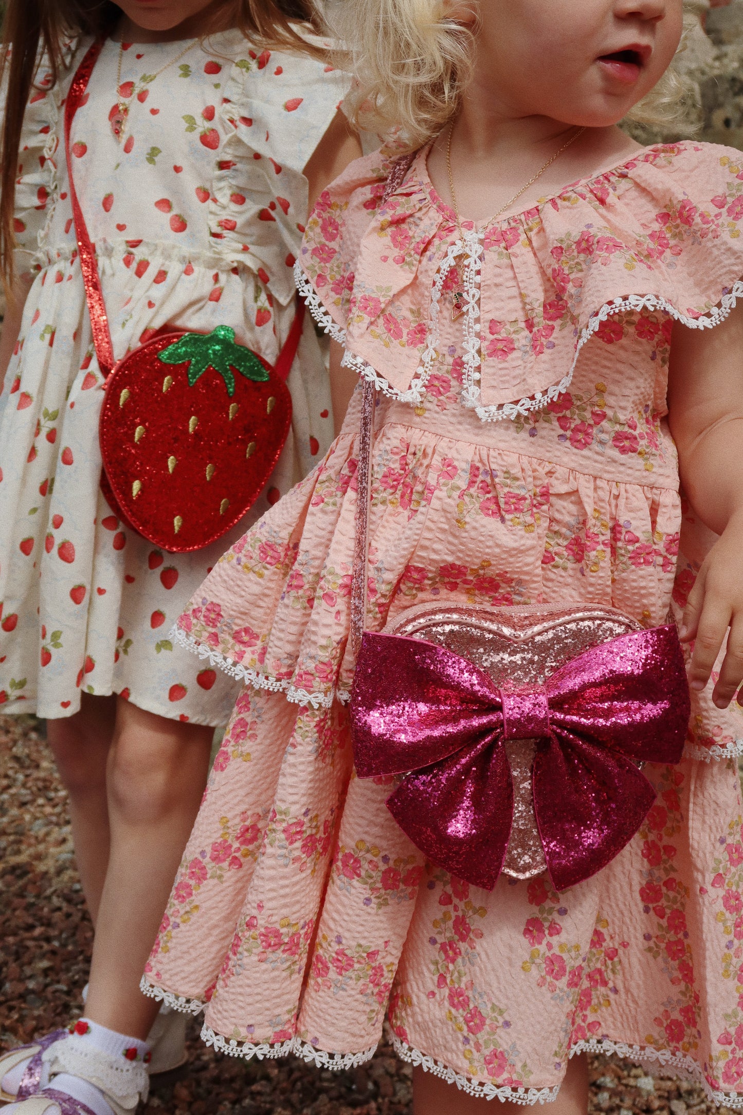 Konges Slojd Pleca somiņa TUT BOW BAG Sangria