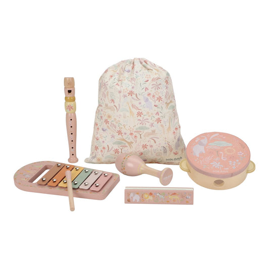 Little Dutch Mūzikas instrumentu komplekts ´Safari Friends Pink´ FSC