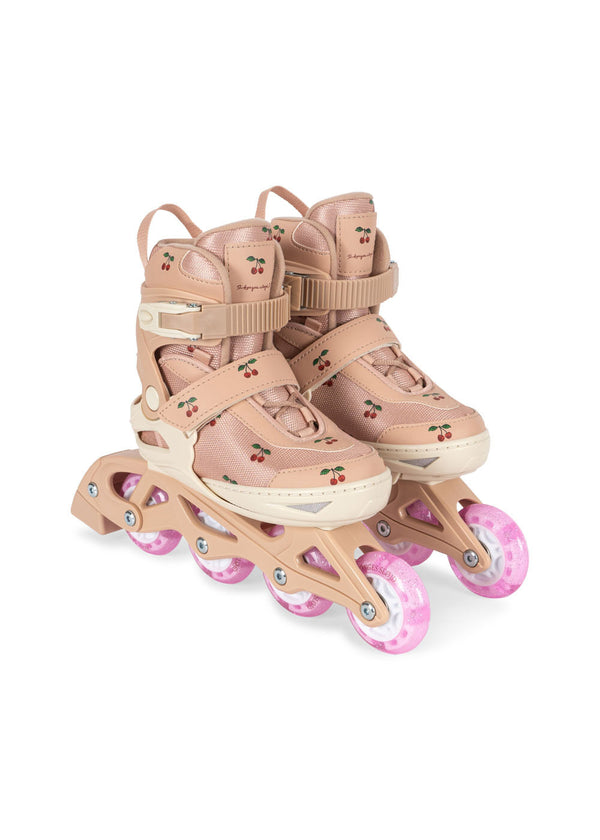 Konges Slojd LIGHT UP ROLLER SKATES Cherry