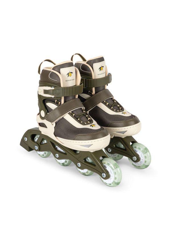 Konges Slojd LIGHT UP ROLLER SKATES Lemon